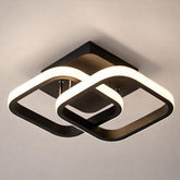 LED Plafonnière zwart