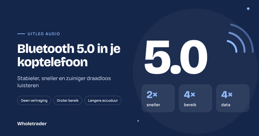 bluetooth 5.0 koptelefoon