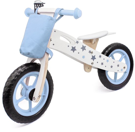 Houten Loopfiets Blauw