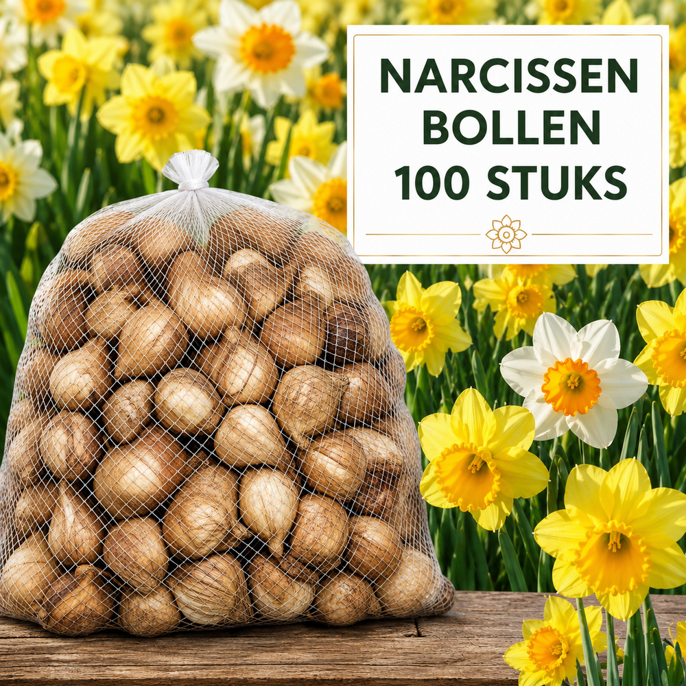 Narcissen Bloembollen - 100 stuks - Maat 12+ - Vers van de Teler!