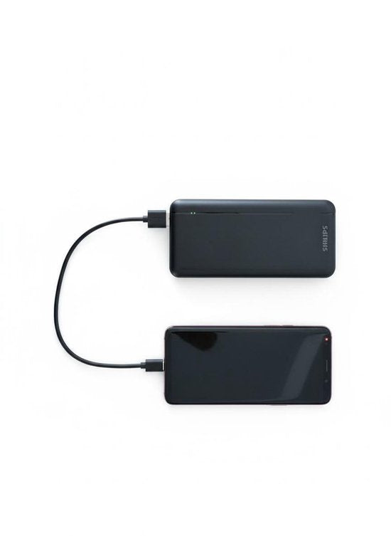 Philips Powerbank 10.000 mAh – Snelladen – 3 Poorten