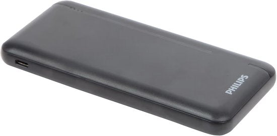 Philips Powerbank 10.000 mAh – Snelladen – 3 Poorten