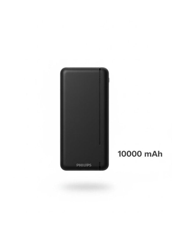 Philips Powerbank 10.000 mAh – Snelladen – 3 Poorten
