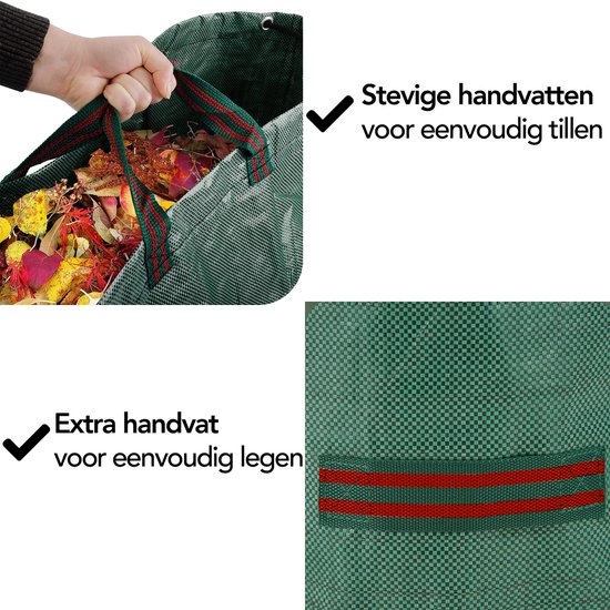 Tuinafvalzak - Set van 2 - 2x 280 liter
