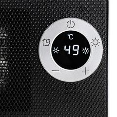 Adler Keramische Kachel 1000W - LCD-scherm