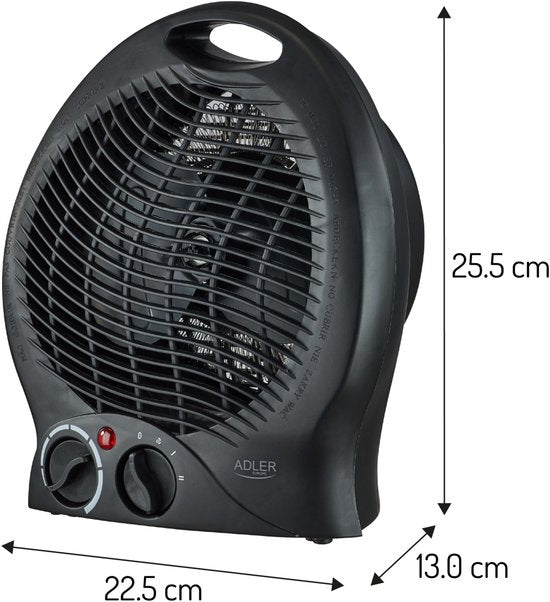 Adler Elektrische Kachel 2000W