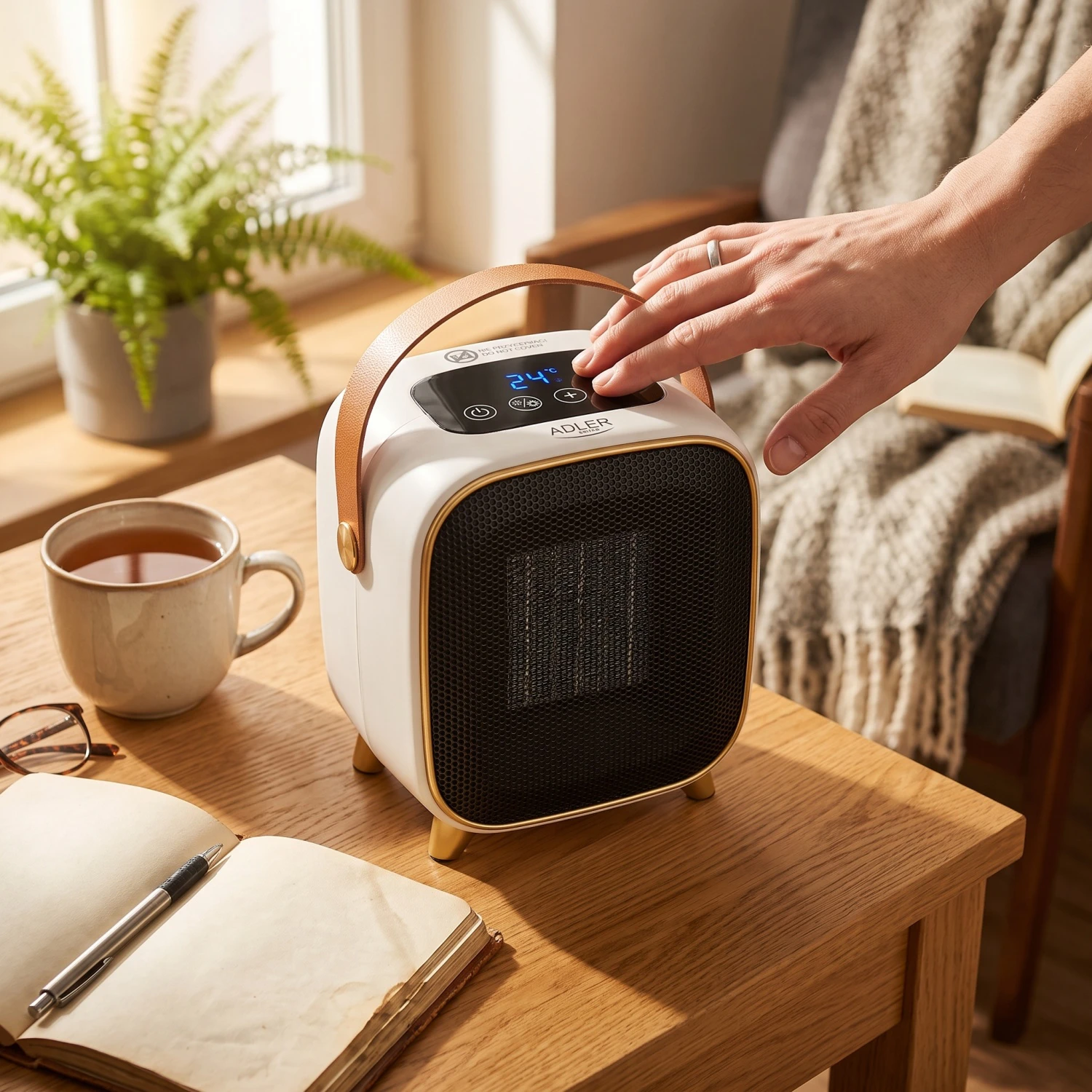 Adler Keramische Kachel 1000W