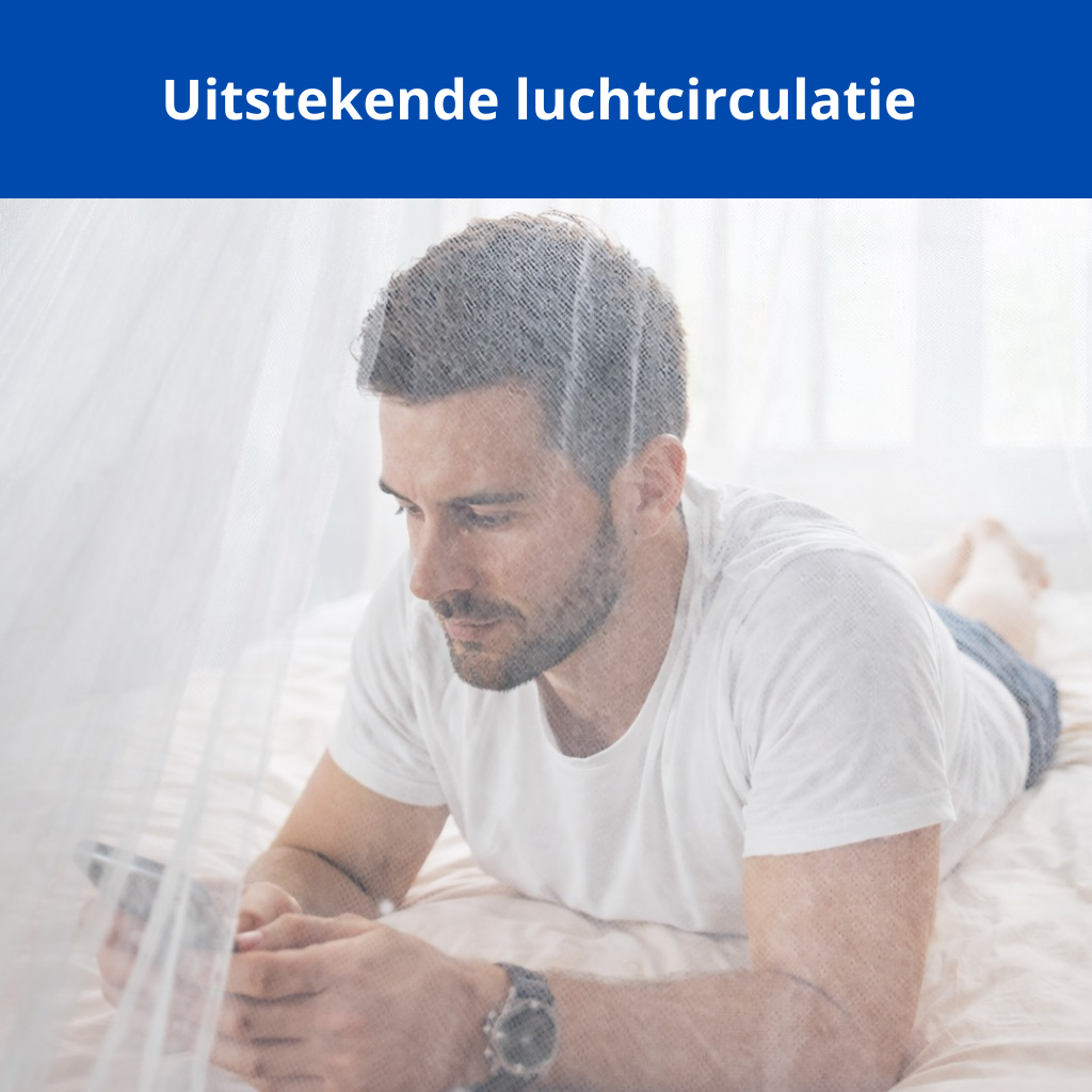 Klamboe Voor op Reis en Thuis Geschikt Voor 1 en 2 personen