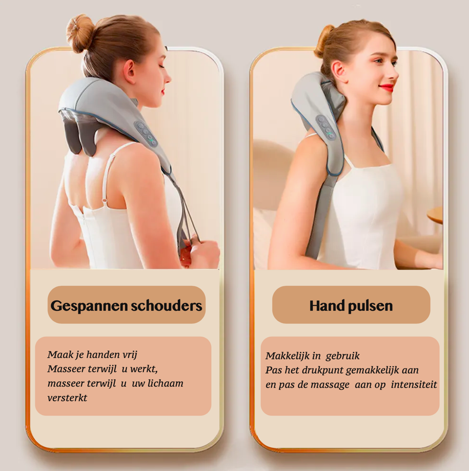 Nekmassage Apparaat 4 in 1
