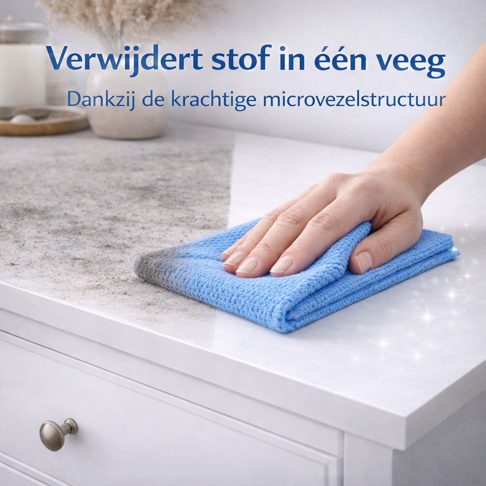 Microvezeldoeken 4 stuks