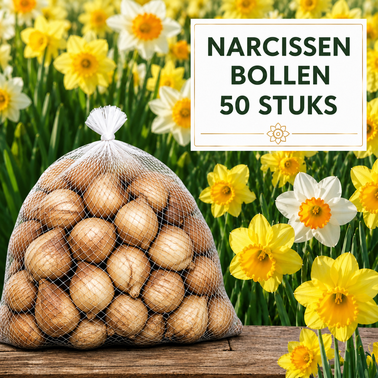Narcissen Bloembollen - 50 stuks - Maat 12+ - Vers van de Teler!