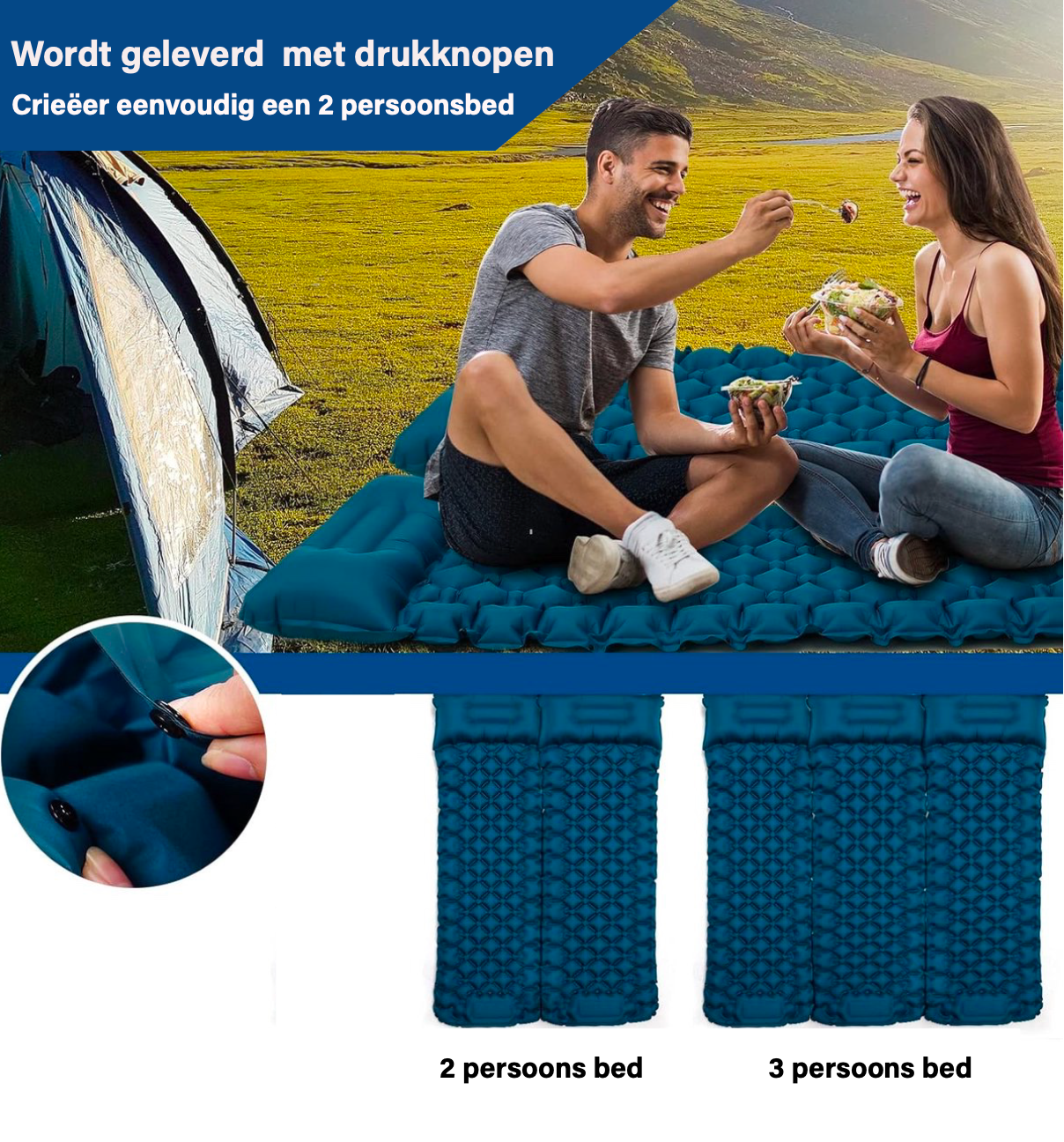 Slaapmat Zelfopblazend