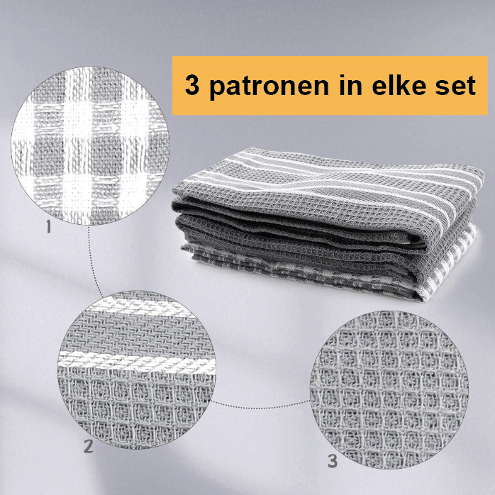 Theedoeken set 3 stuks