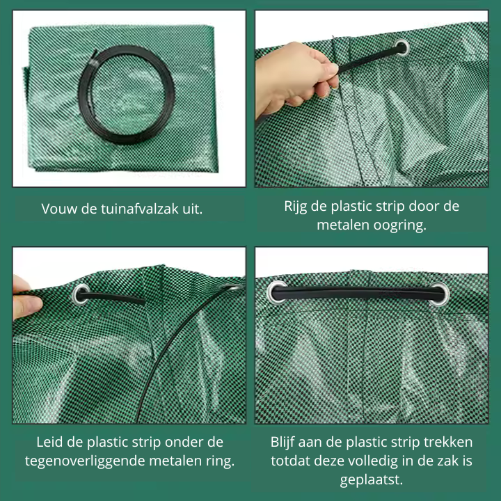 Tuinafvalzak - Set van 2 - 2x 280 liter