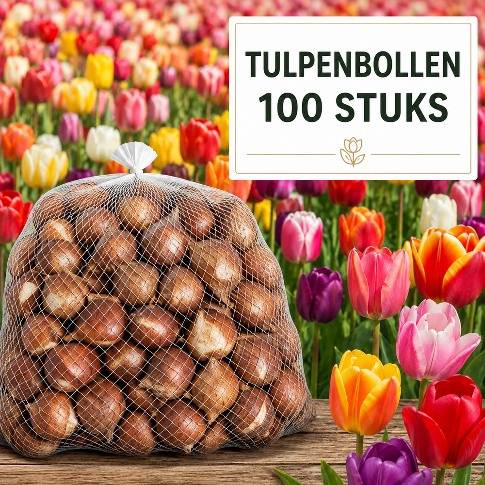 Tulpenbollen Mix - 100 Stuks