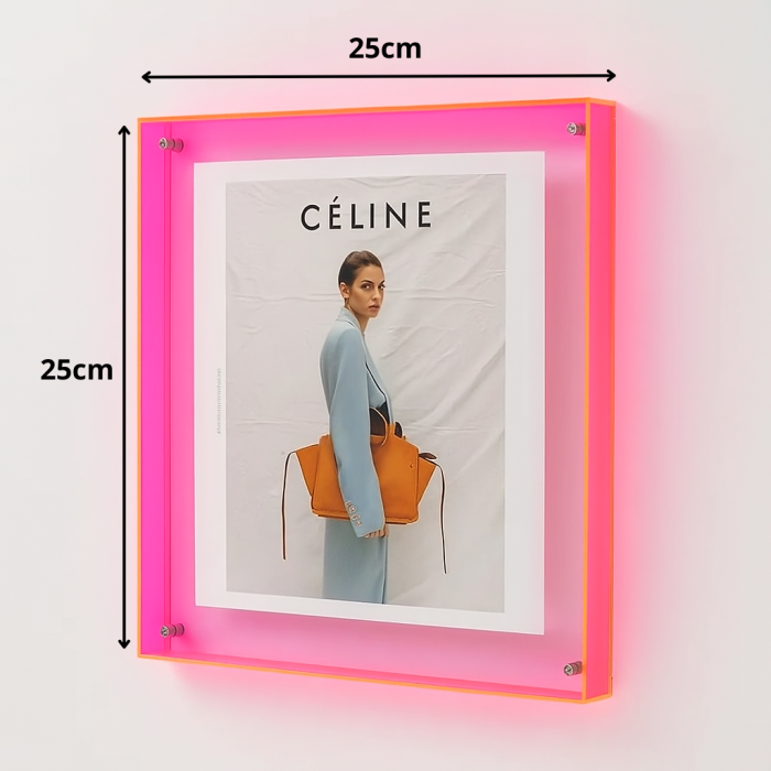 Fotolijst 25x25cm Roze - Afbeelding 2
