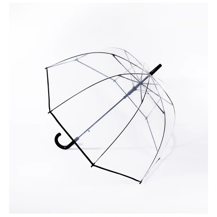 Transparante Paraplu zwart Ø 75 cm