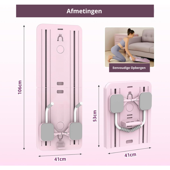 Pilates Board Roze - Afbeelding 6