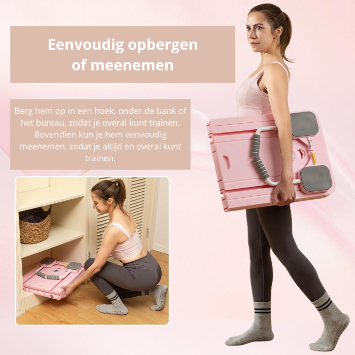 Pilates Board Roze - Afbeelding 3