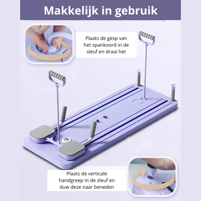 Pilates Board Paars - Afbeelding 4