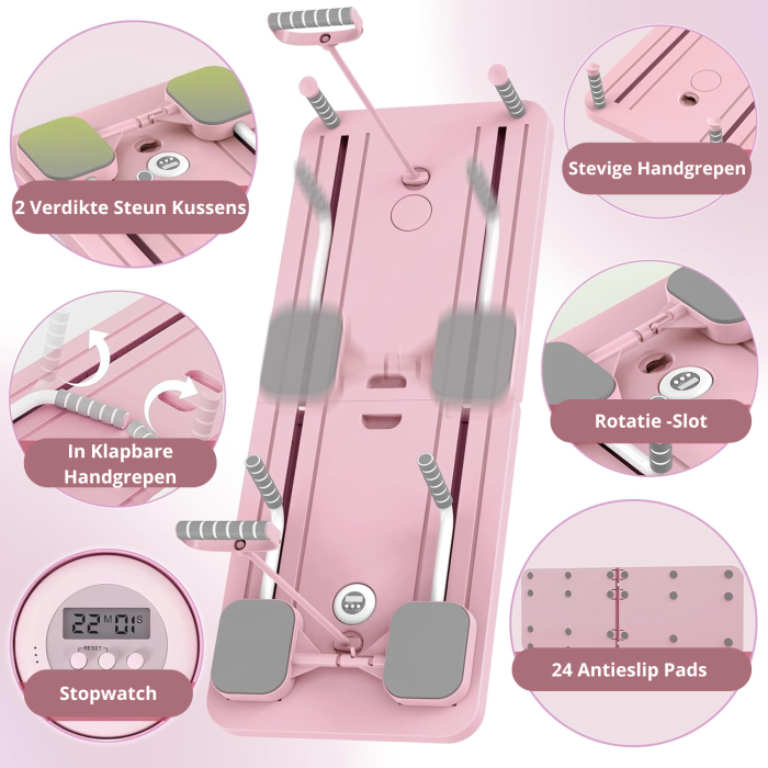 Pilates Board Roze - Afbeelding 2