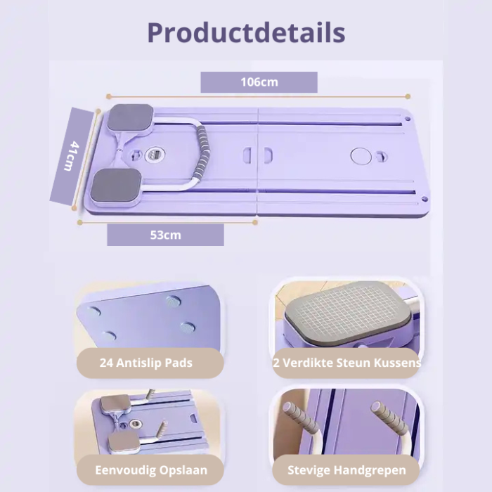 Pilates Board Paars - Afbeelding 2
