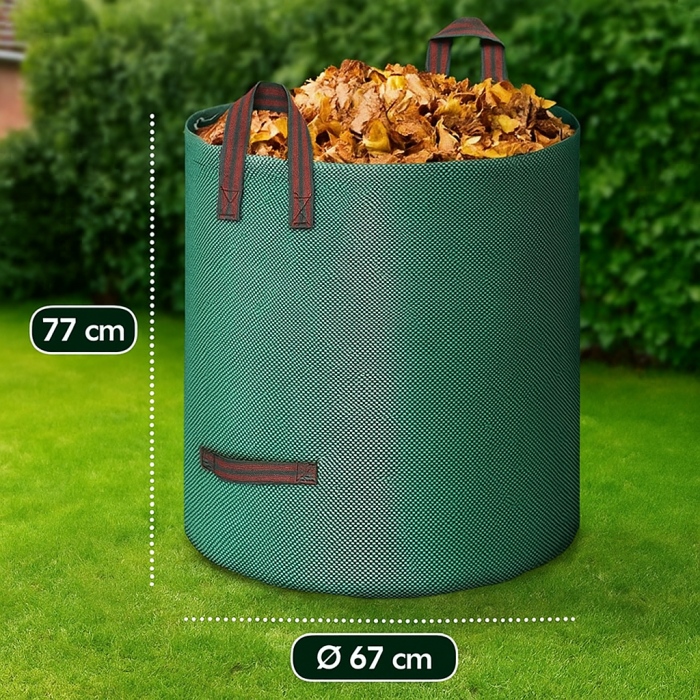 Tuinafvalzak - Set van 2 - 2x 280 liter - Afbeelding 5