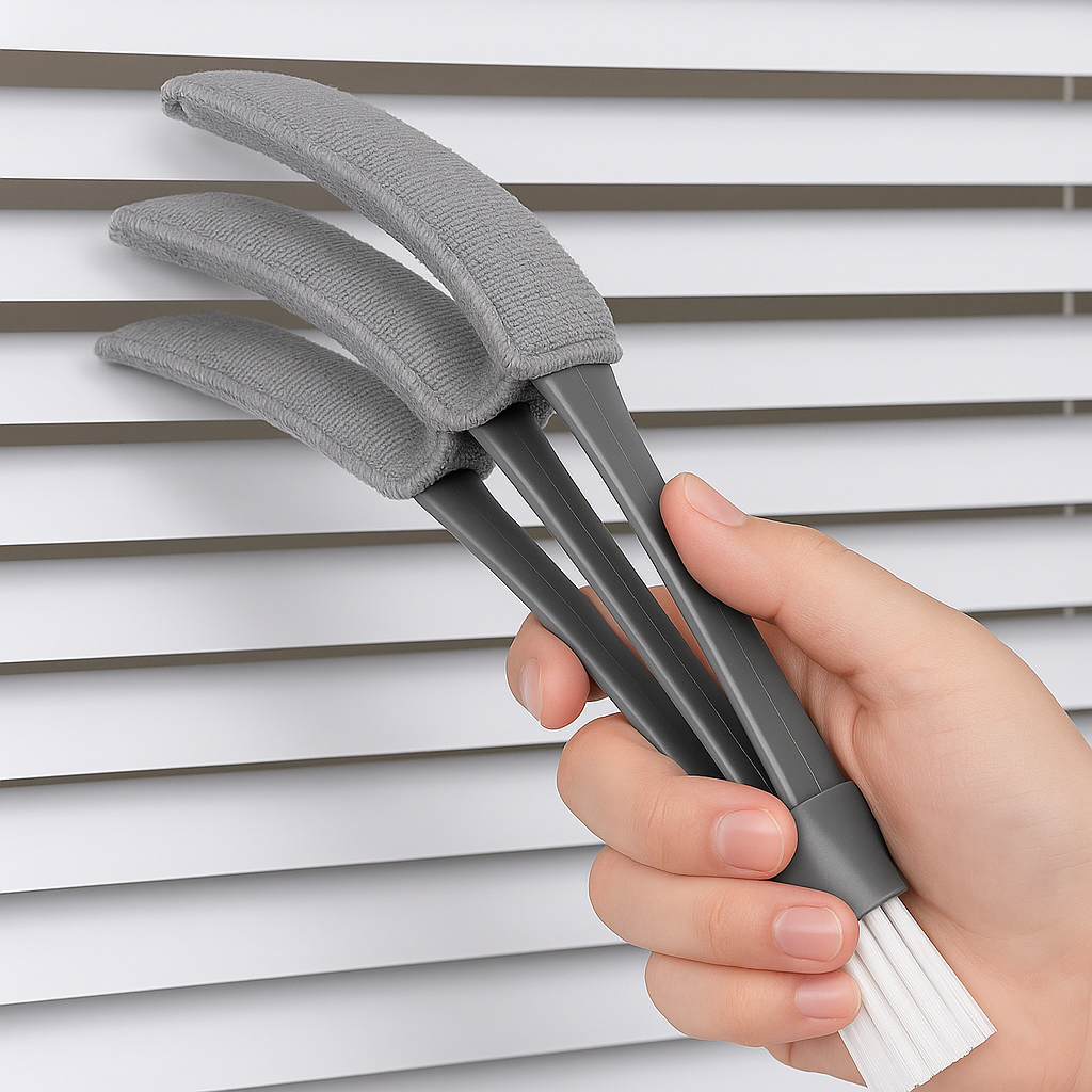 Jaloezie Reiniger met 4 Vervangdoekjes & 1 Microvezeldoek - Afbeelding 3