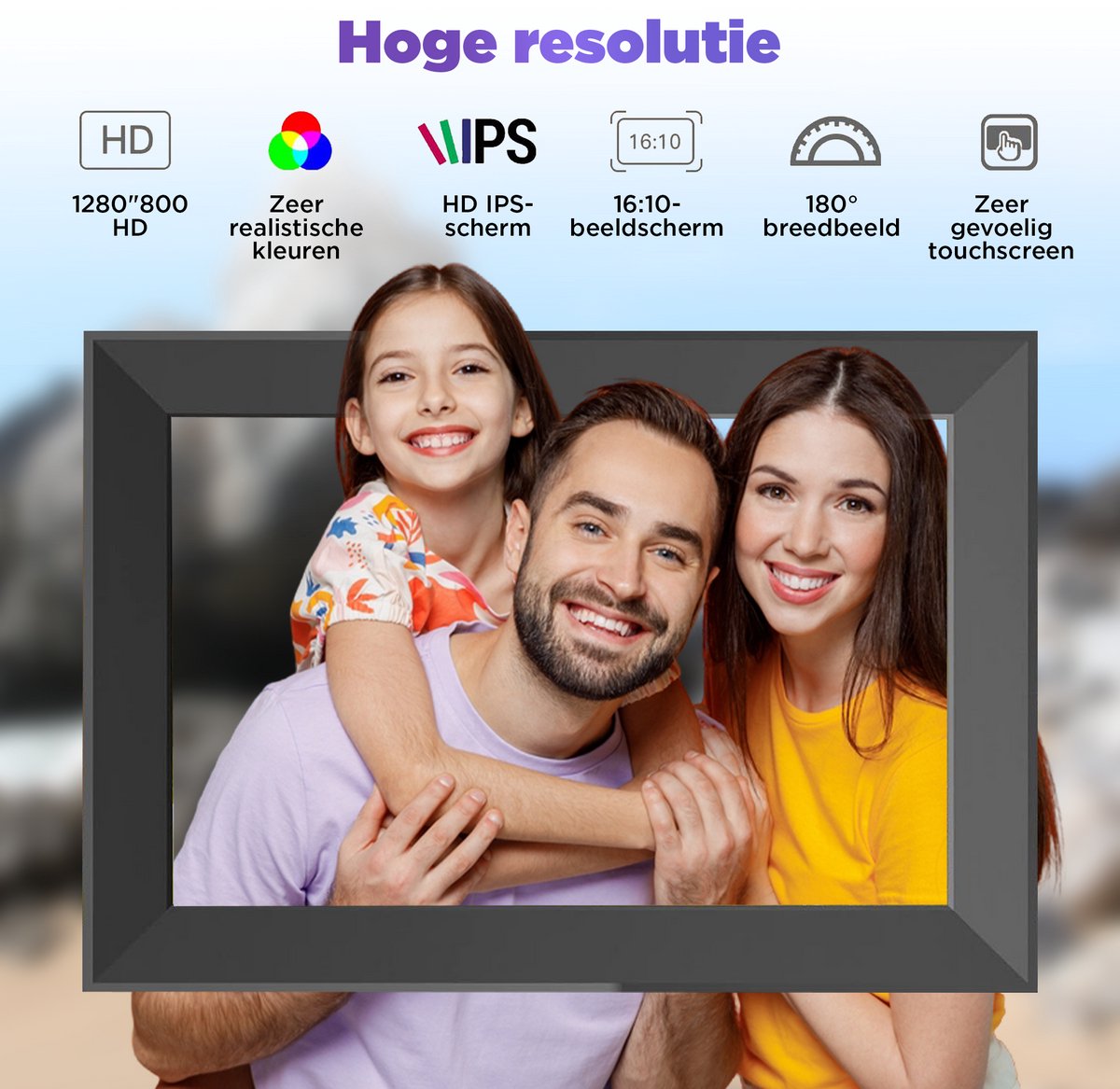 Digitale Fotolijst 10.1 inch - Frameo App - Afbeelding 8